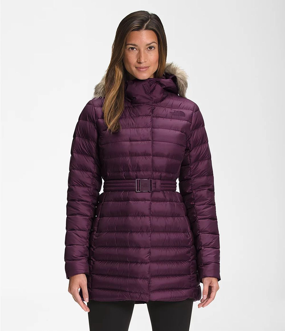 The North Face Transverse Belted Parkas Damen - Lila CH-489XIME